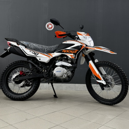 Мотоцикл эндуро ROCKOT ZR250 (белый/оранжевый)